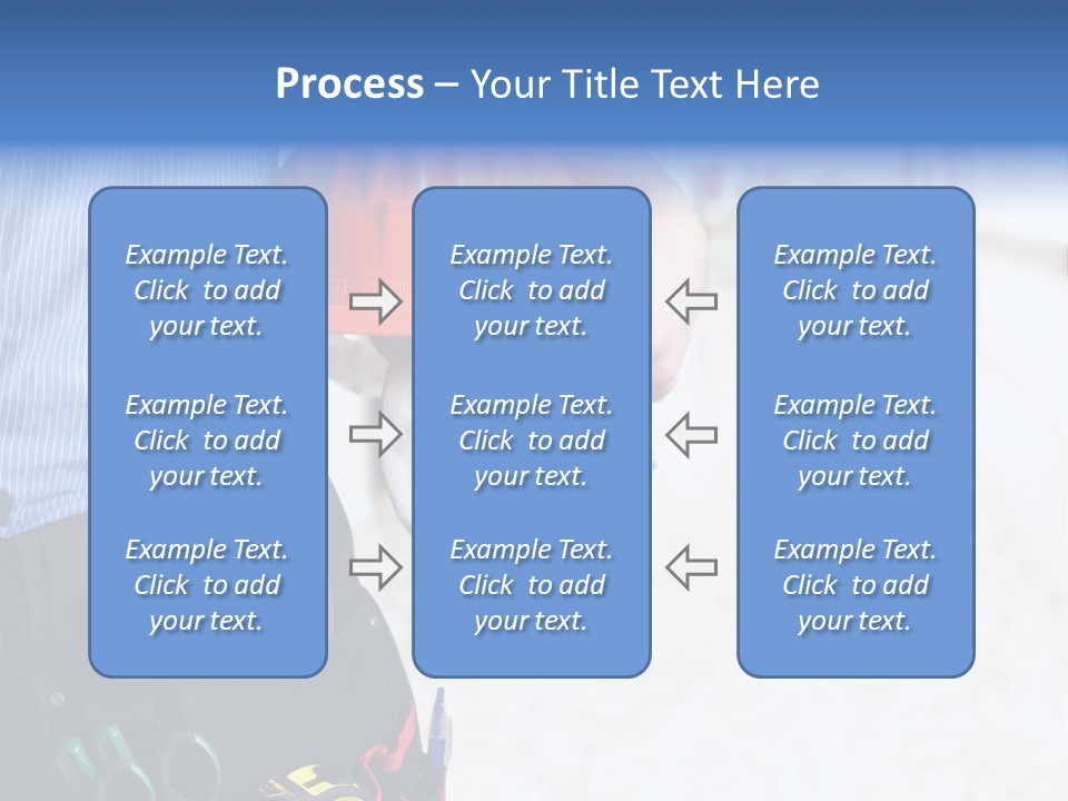 Claw Tool Orange PowerPoint Template
