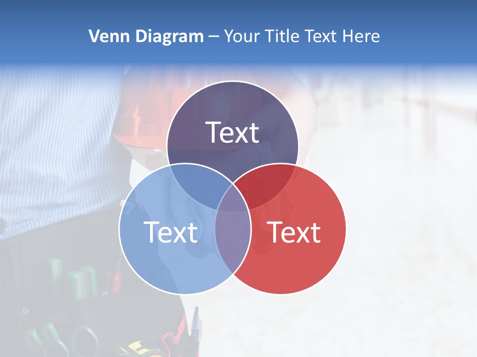 Claw Tool Orange PowerPoint Template