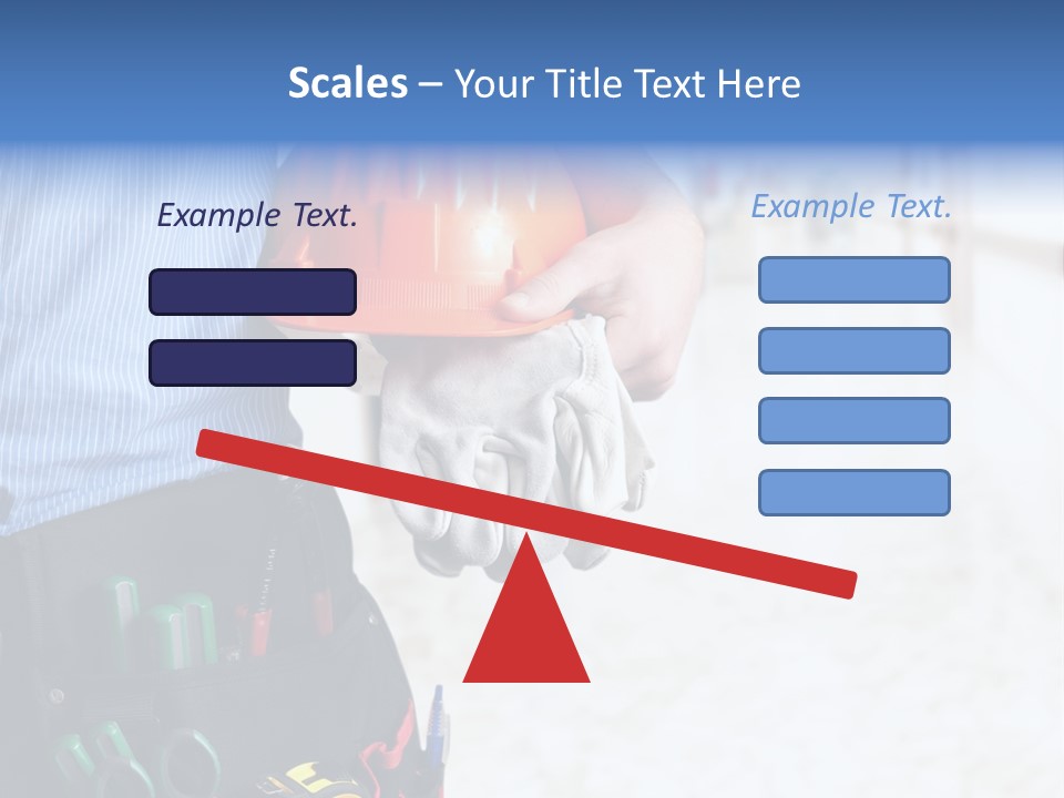 Claw Tool Orange PowerPoint Template