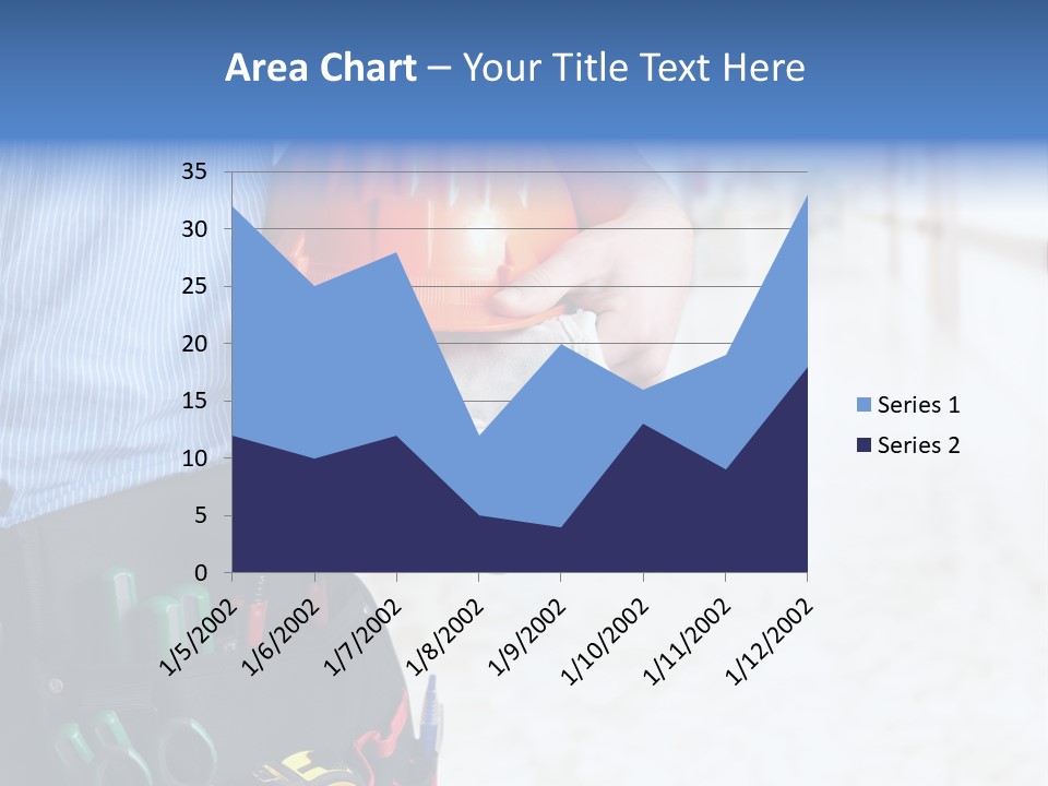 Claw Tool Orange PowerPoint Template