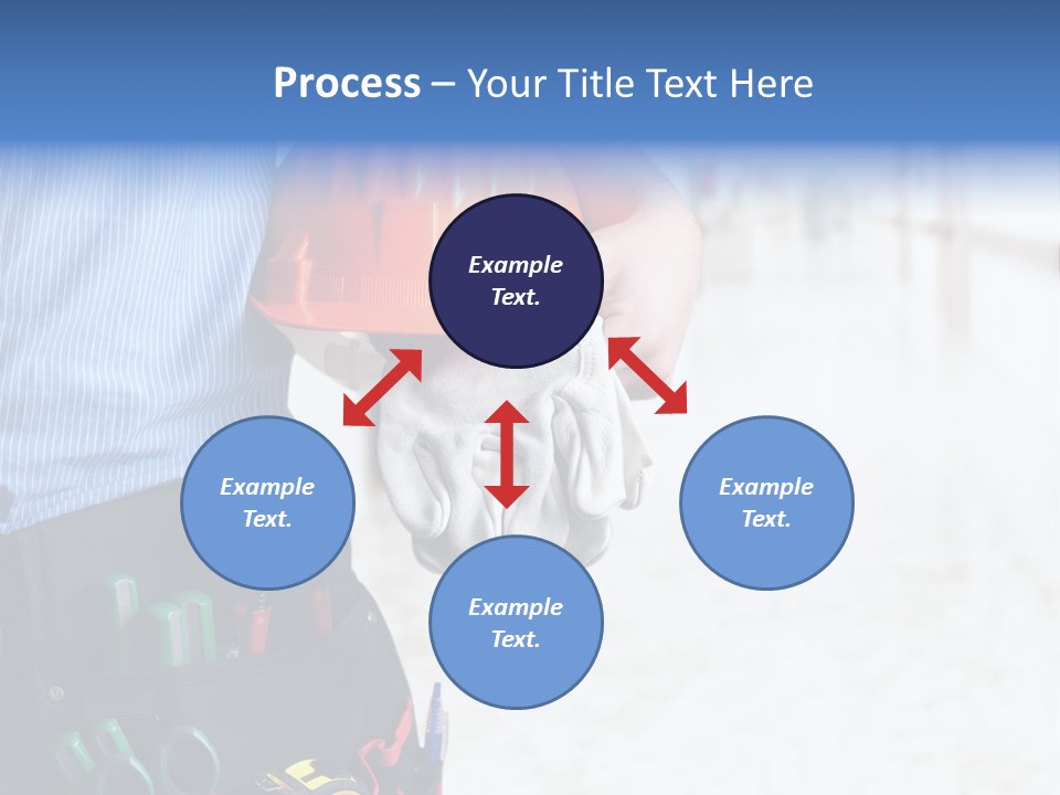 Claw Tool Orange PowerPoint Template