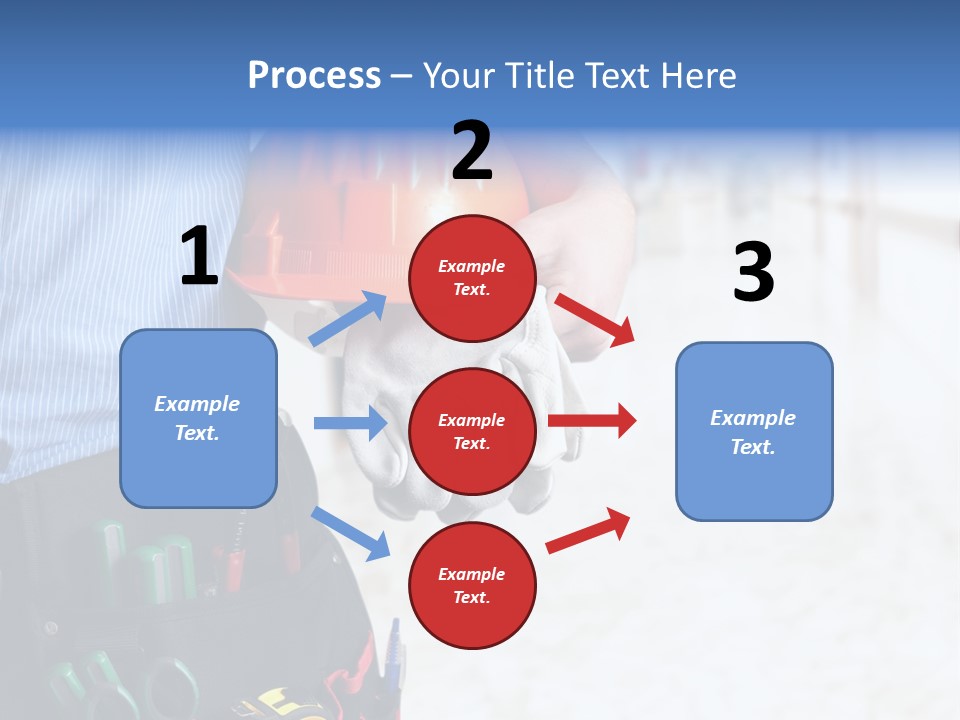 Claw Tool Orange PowerPoint Template
