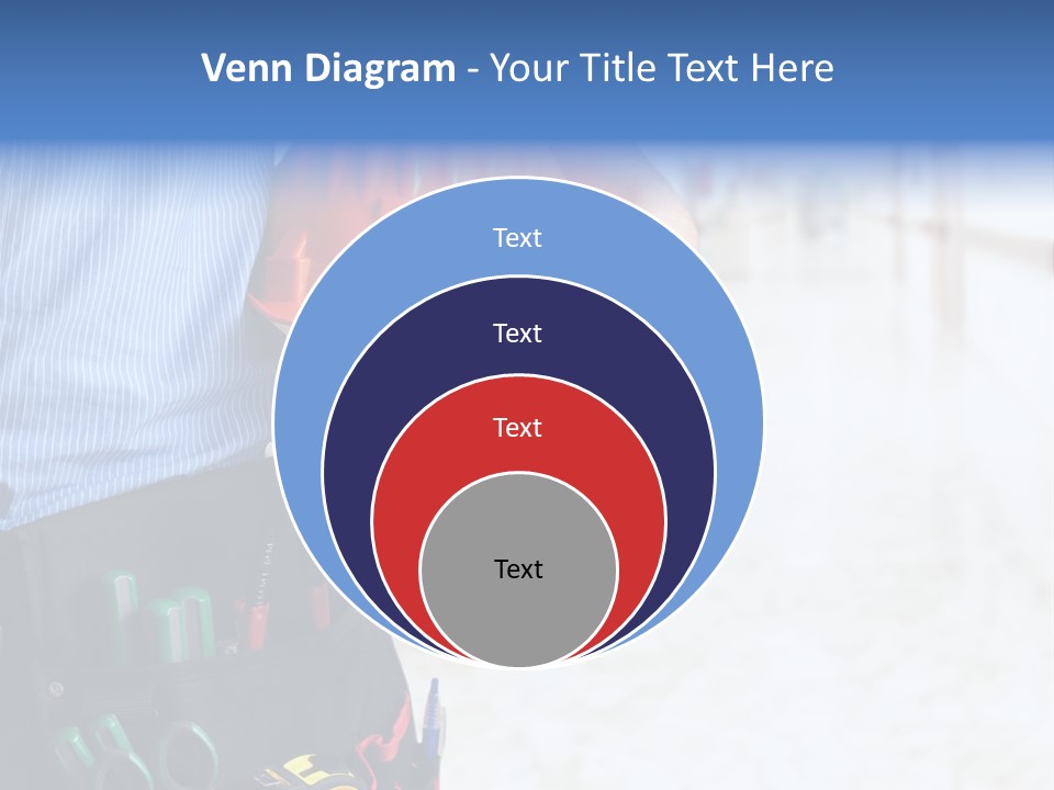 Claw Tool Orange PowerPoint Template