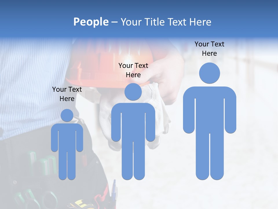 Claw Tool Orange PowerPoint Template