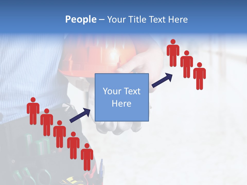 Claw Tool Orange PowerPoint Template