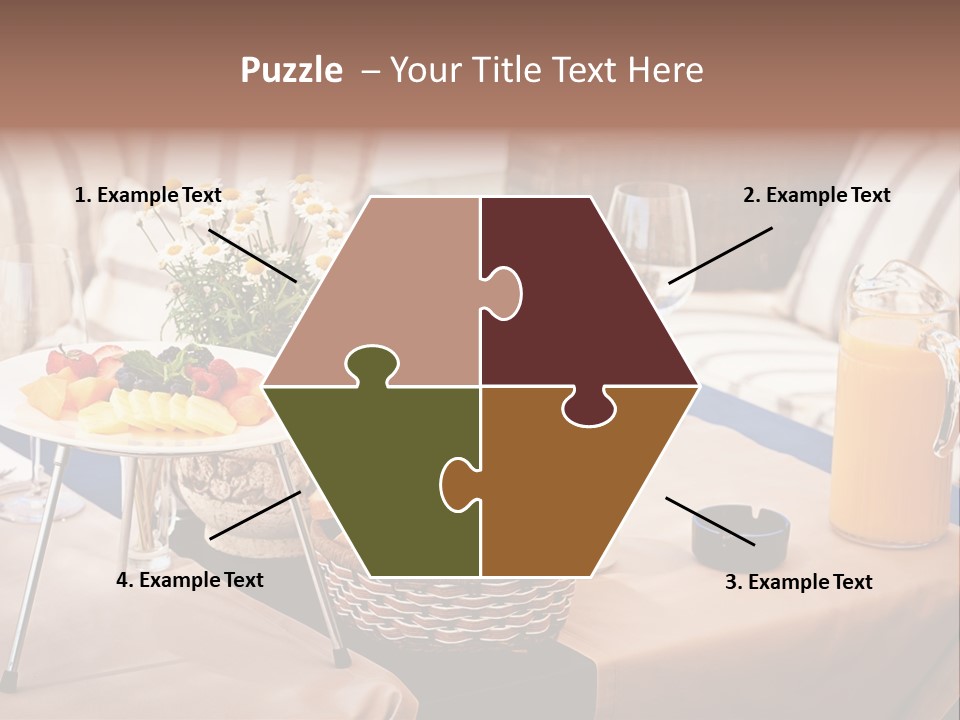 Restaurant Beverage Outside PowerPoint Template