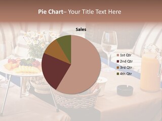 Restaurant Beverage Outside PowerPoint Template