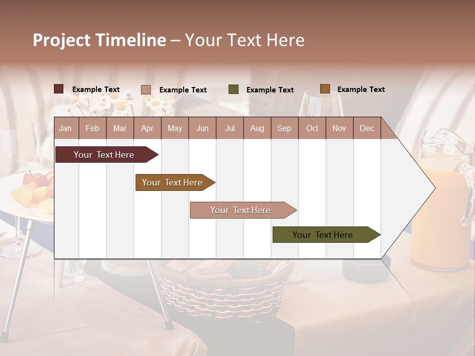 Restaurant Beverage Outside PowerPoint Template