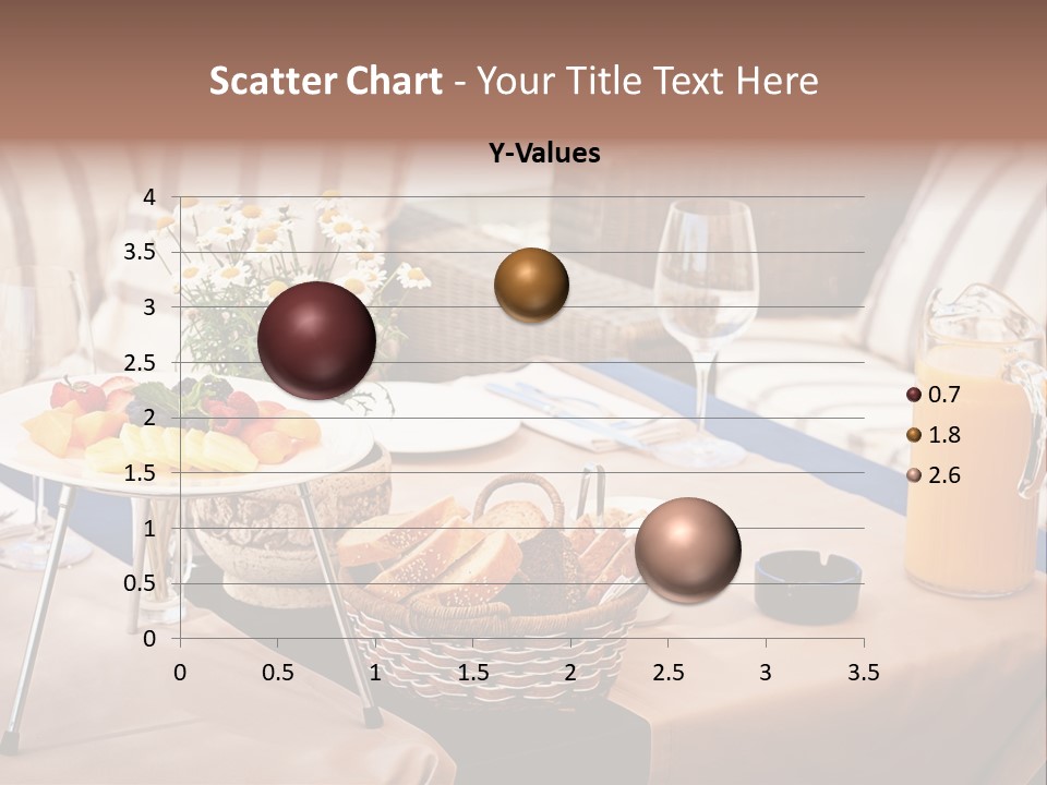 Restaurant Beverage Outside PowerPoint Template