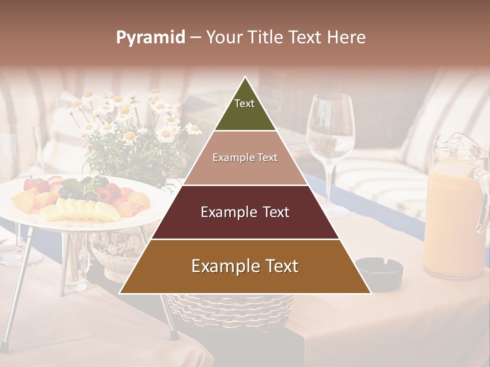 Restaurant Beverage Outside PowerPoint Template