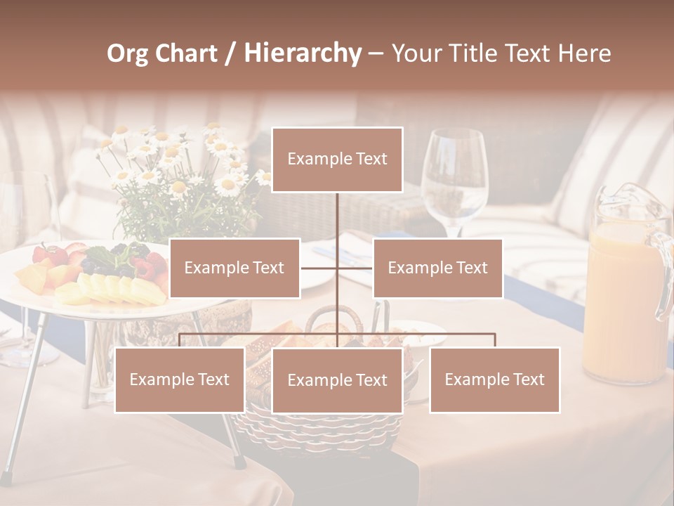 Restaurant Beverage Outside PowerPoint Template