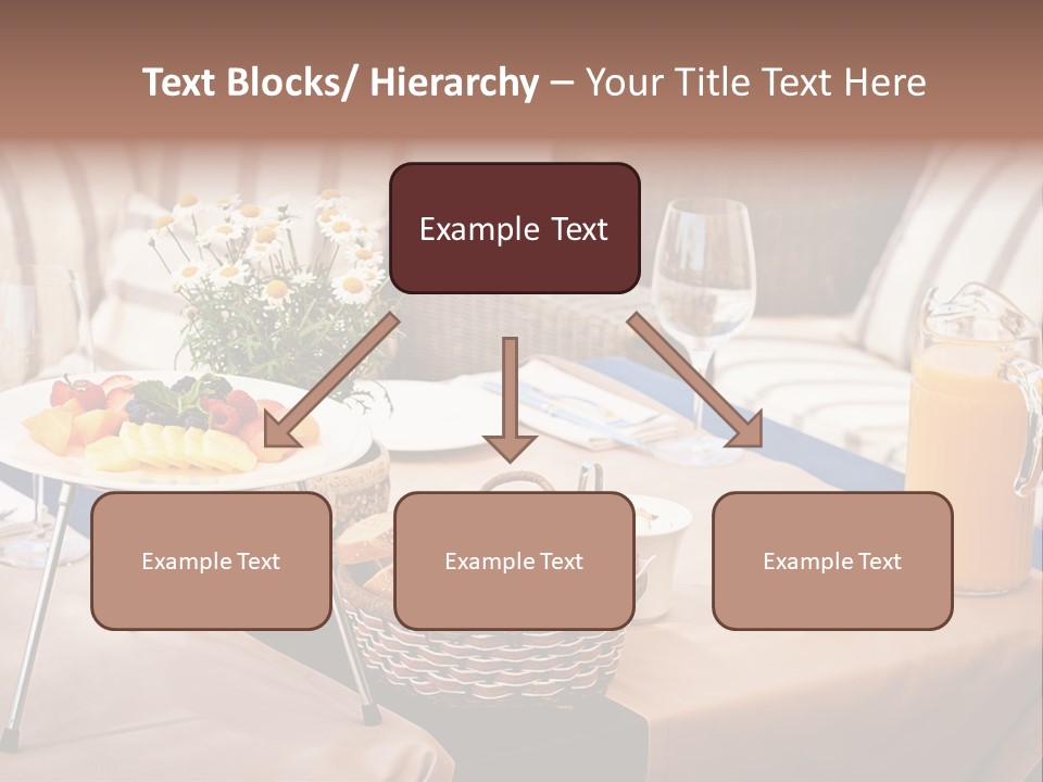 Restaurant Beverage Outside PowerPoint Template