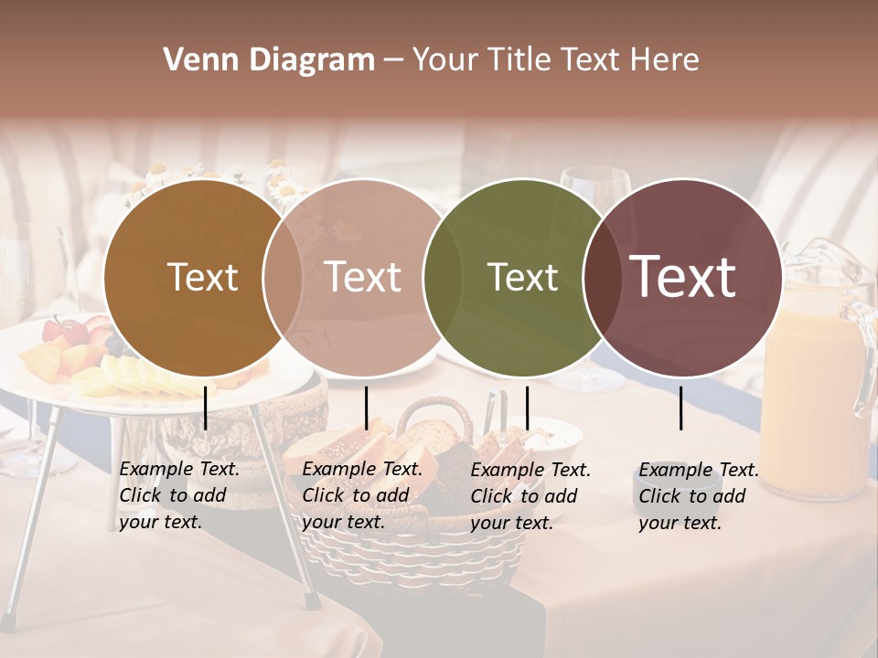 Restaurant Beverage Outside PowerPoint Template