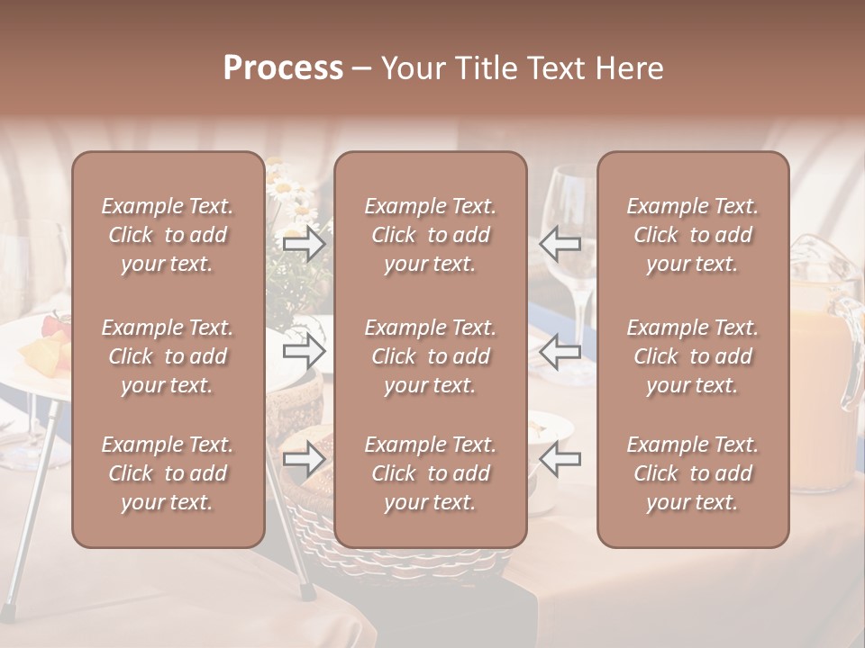 Restaurant Beverage Outside PowerPoint Template