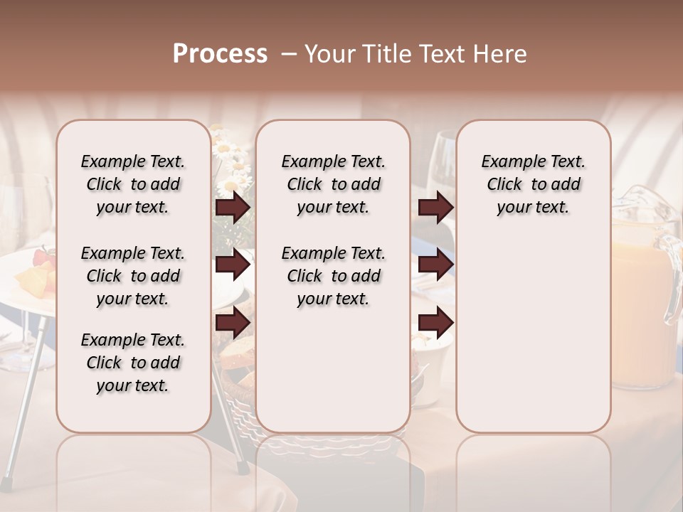 Restaurant Beverage Outside PowerPoint Template