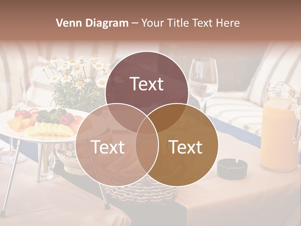Restaurant Beverage Outside PowerPoint Template