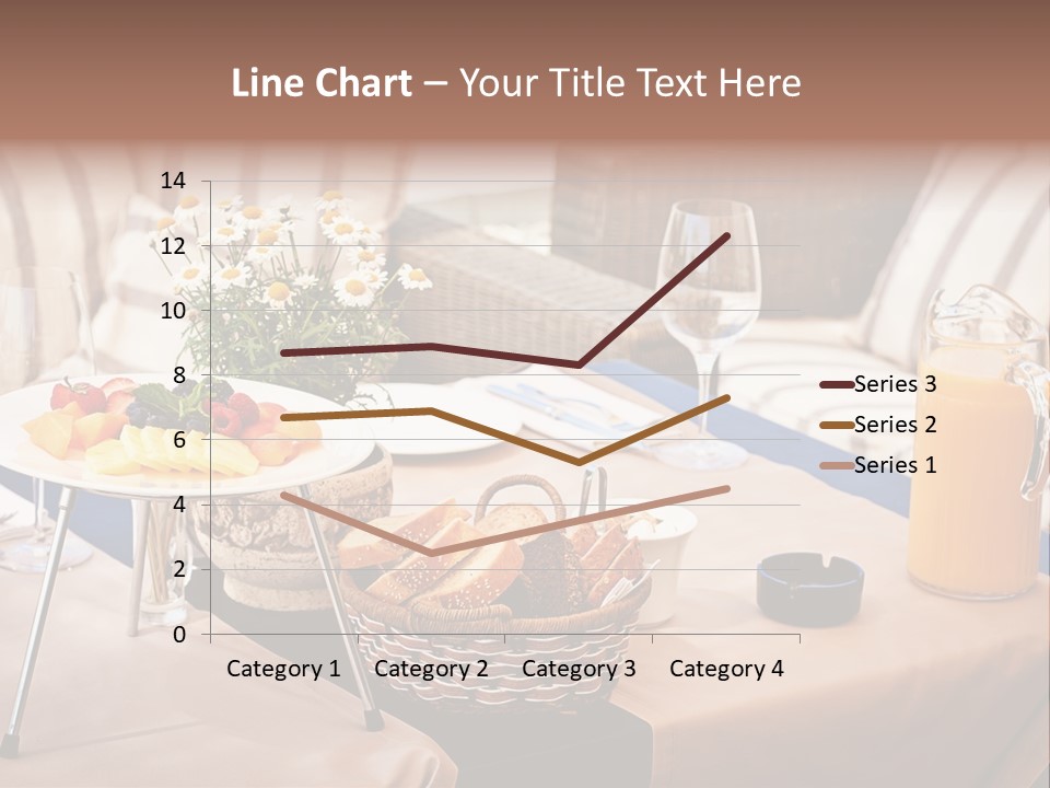 Restaurant Beverage Outside PowerPoint Template