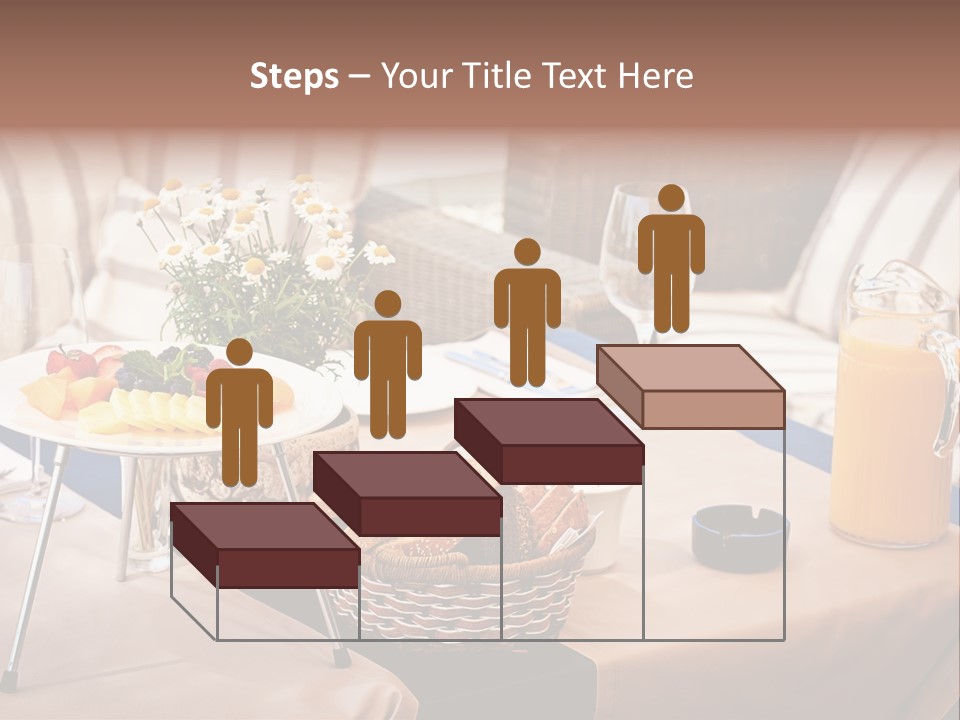 Restaurant Beverage Outside PowerPoint Template