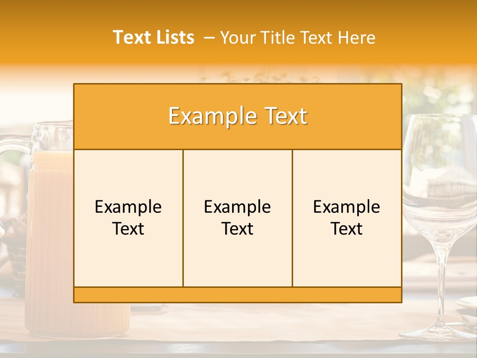 Romance Wineglasses Outside PowerPoint Template