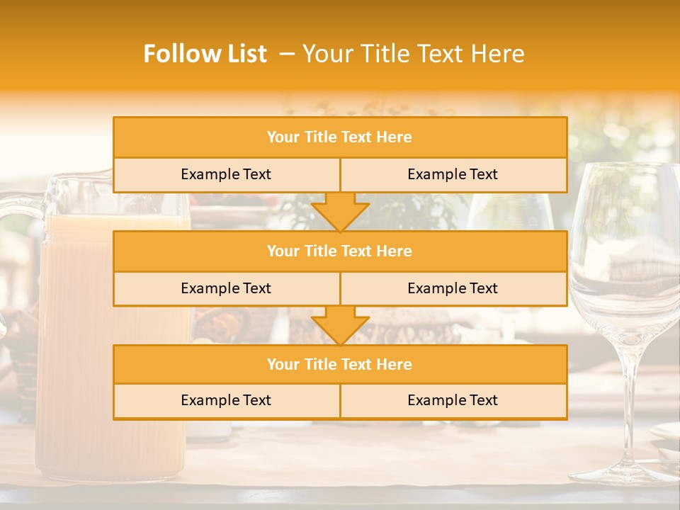 Romance Wineglasses Outside PowerPoint Template