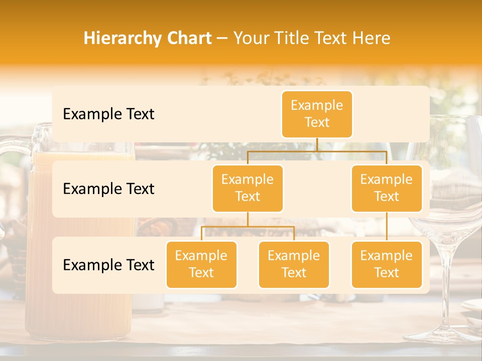 Romance Wineglasses Outside PowerPoint Template