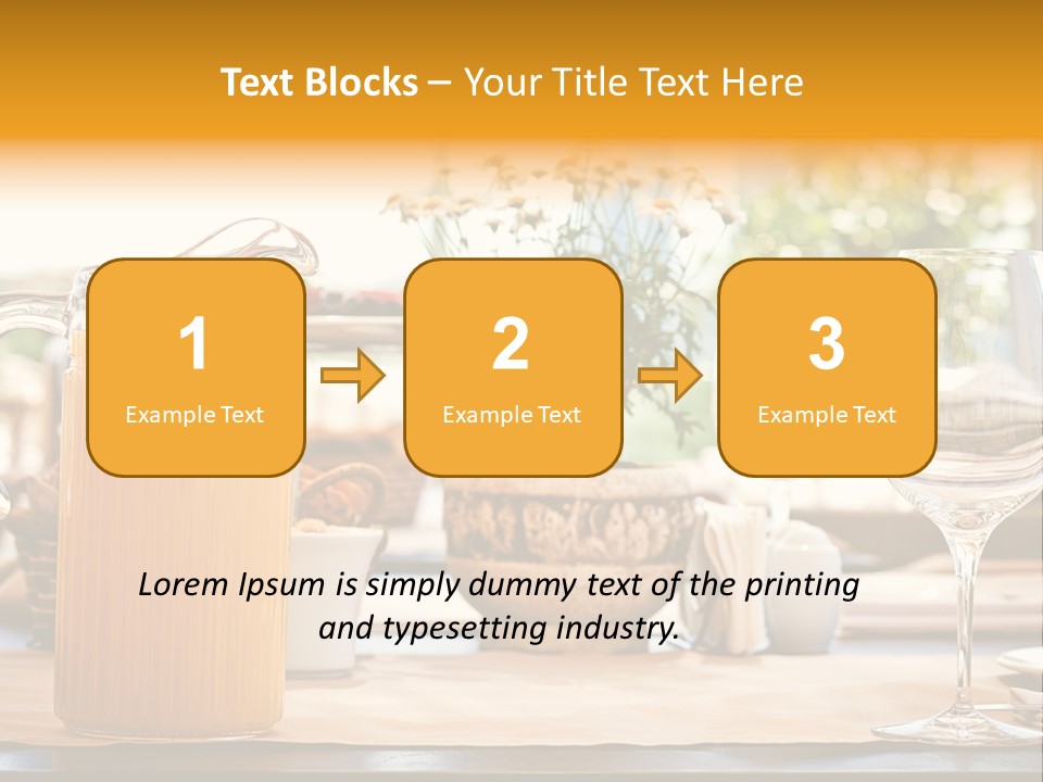 Romance Wineglasses Outside PowerPoint Template