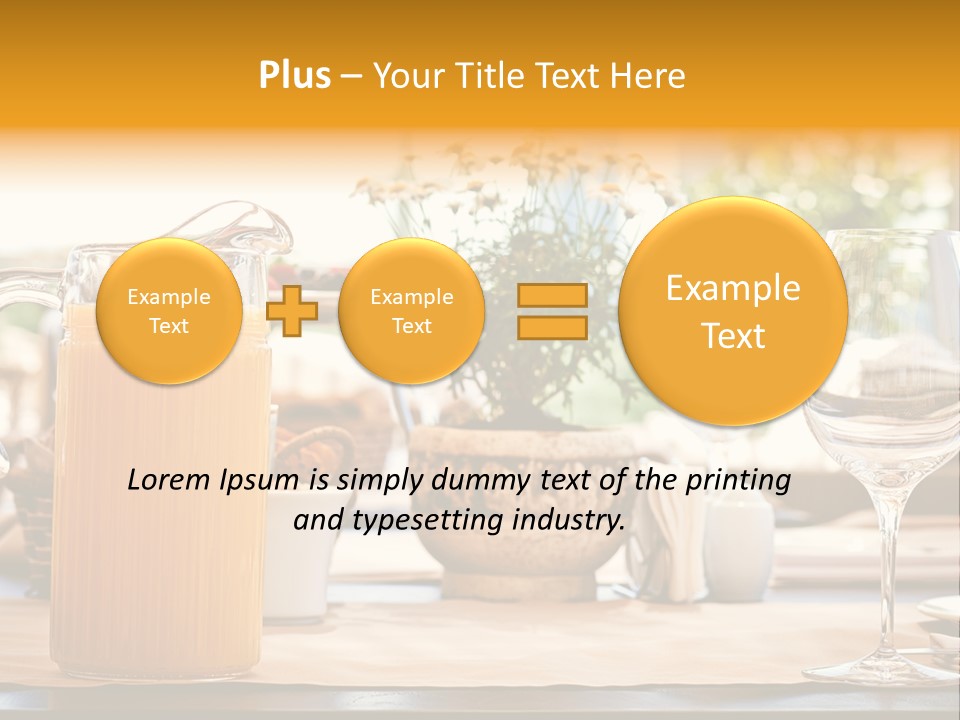 Romance Wineglasses Outside PowerPoint Template