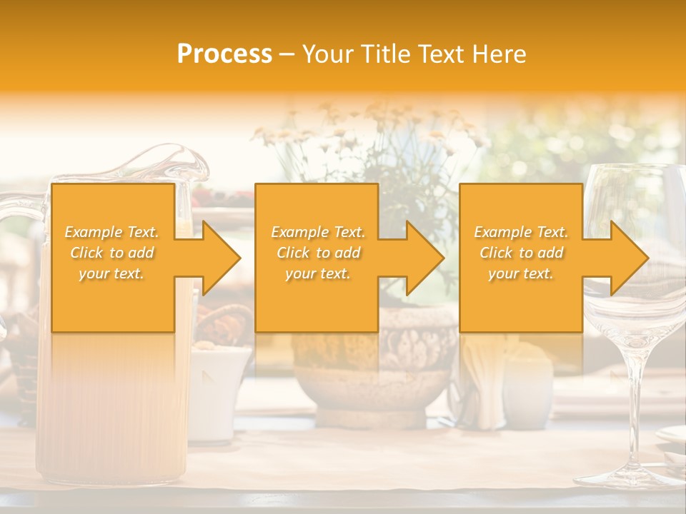 Romance Wineglasses Outside PowerPoint Template