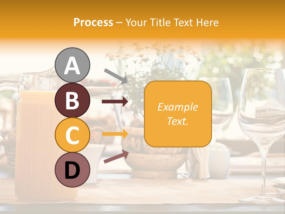 Romance Wineglasses Outside PowerPoint Template