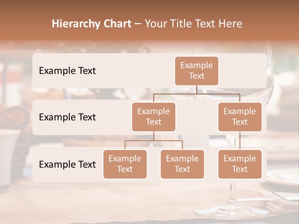 Wine Glass Cloth Luxury PowerPoint Template