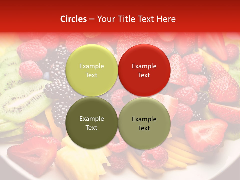 Organic Juice Leaf PowerPoint Template