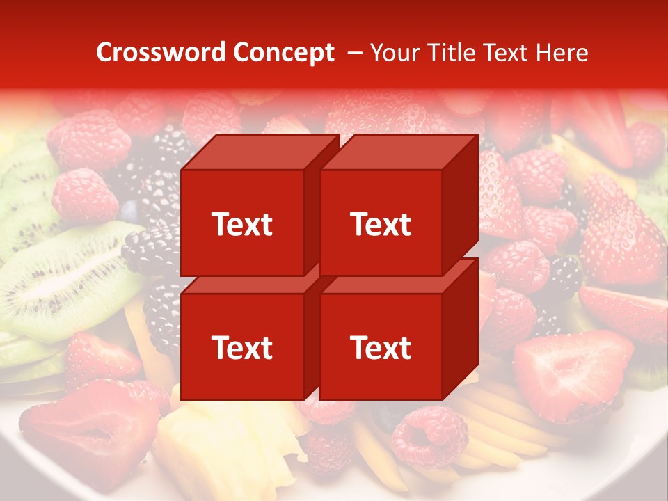 Organic Juice Leaf PowerPoint Template