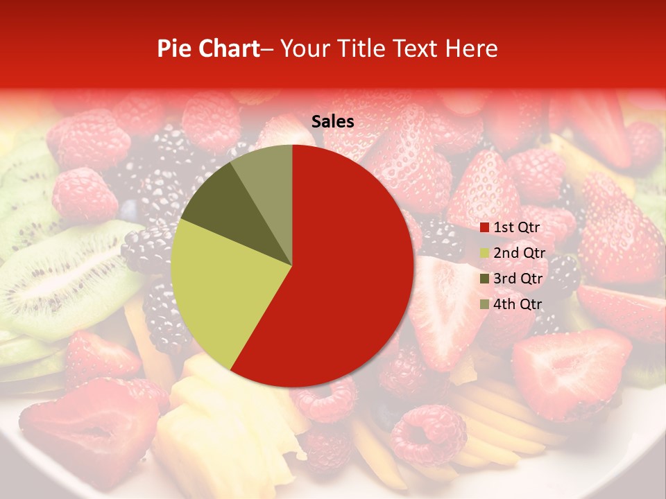 Organic Juice Leaf PowerPoint Template