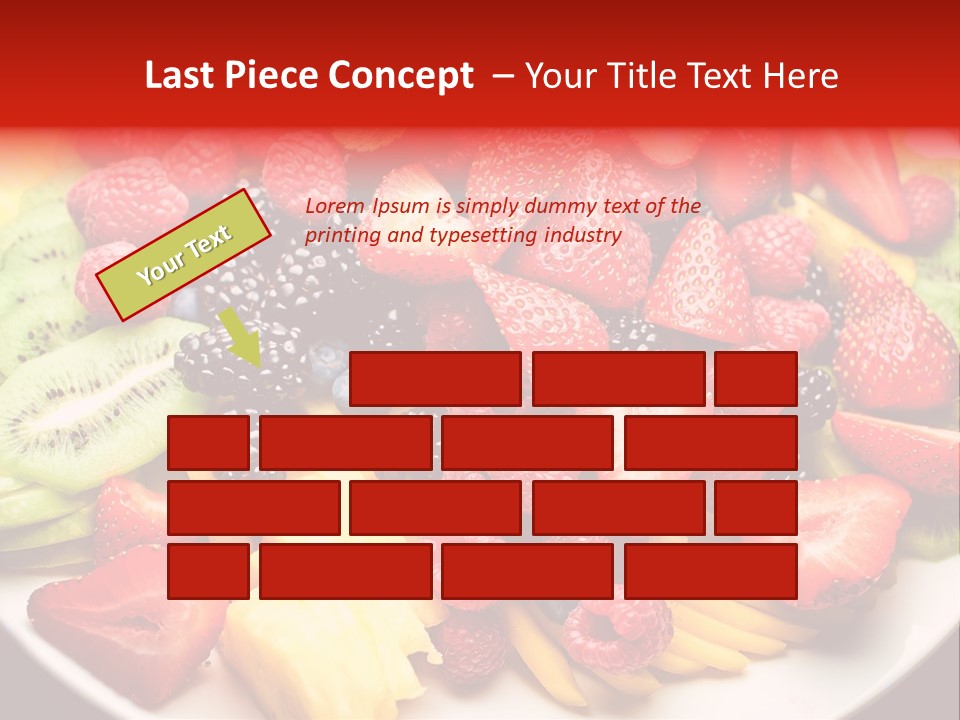 Organic Juice Leaf PowerPoint Template