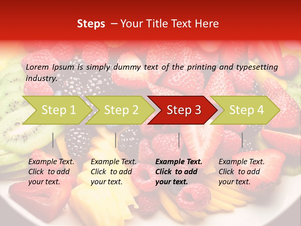 Organic Juice Leaf PowerPoint Template