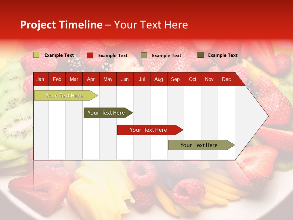 Organic Juice Leaf PowerPoint Template