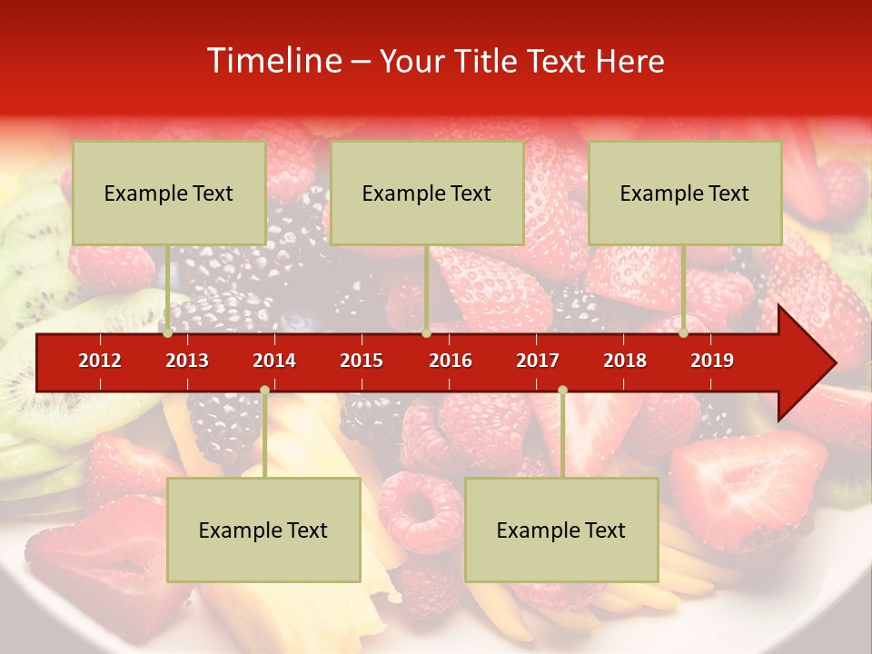 Organic Juice Leaf PowerPoint Template