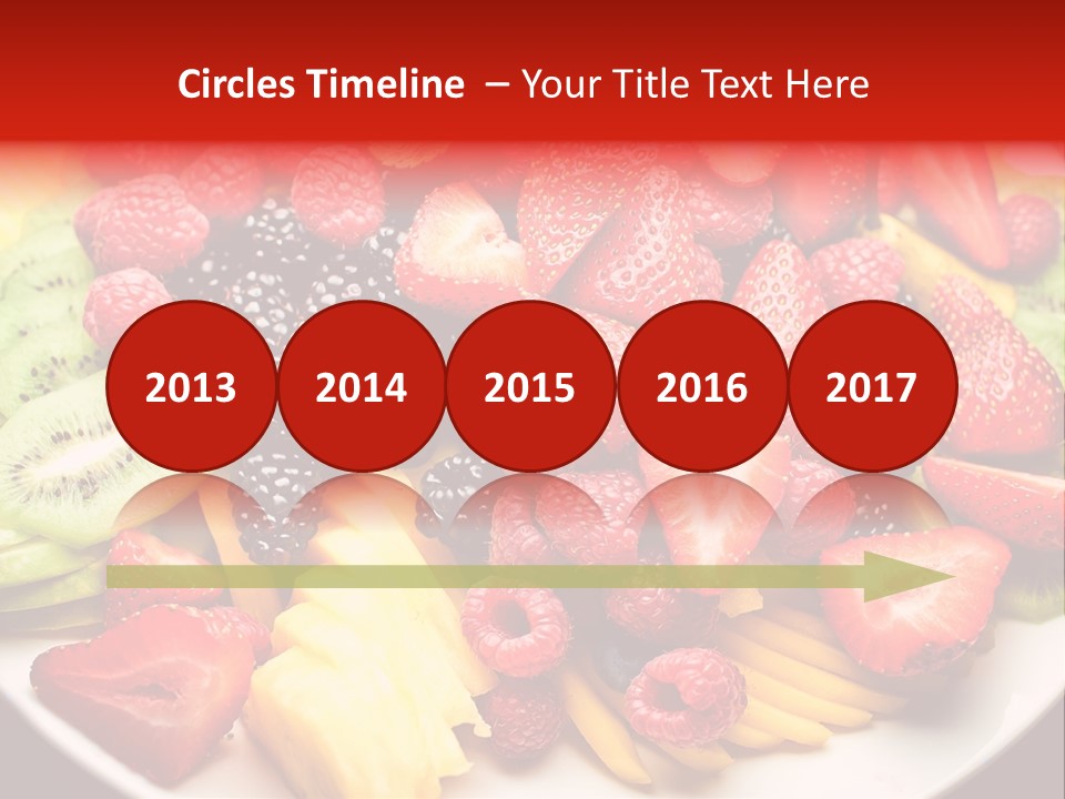 Organic Juice Leaf PowerPoint Template