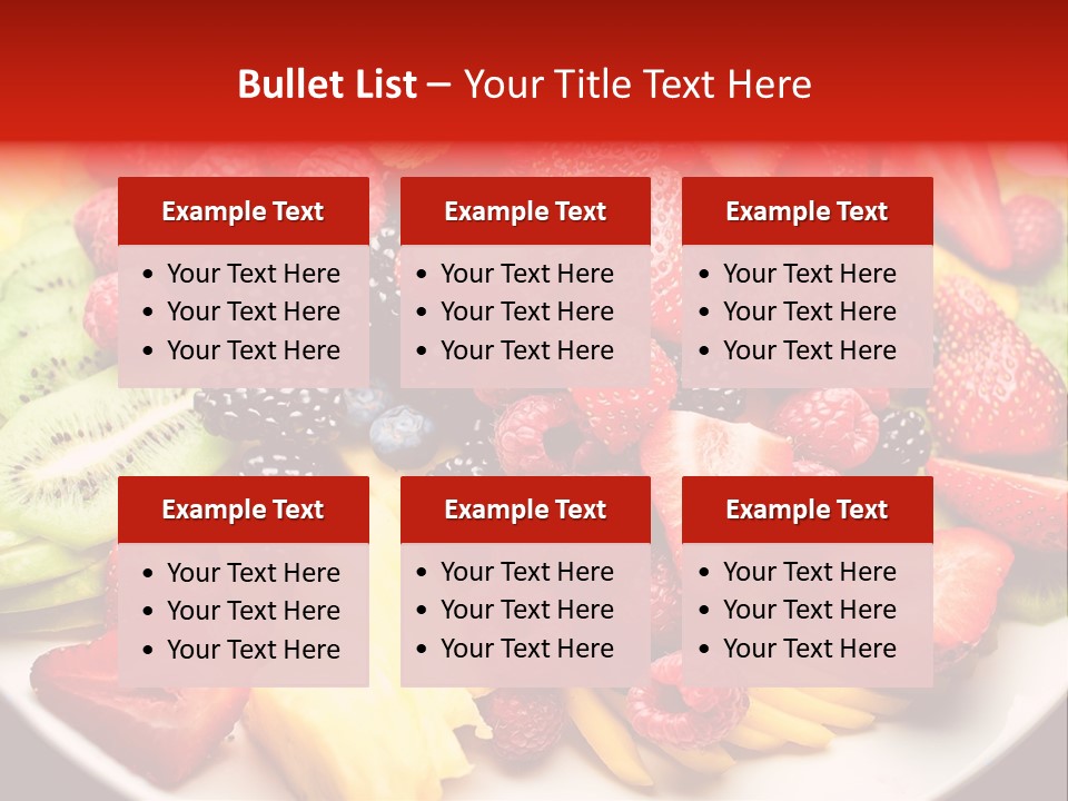 Organic Juice Leaf PowerPoint Template