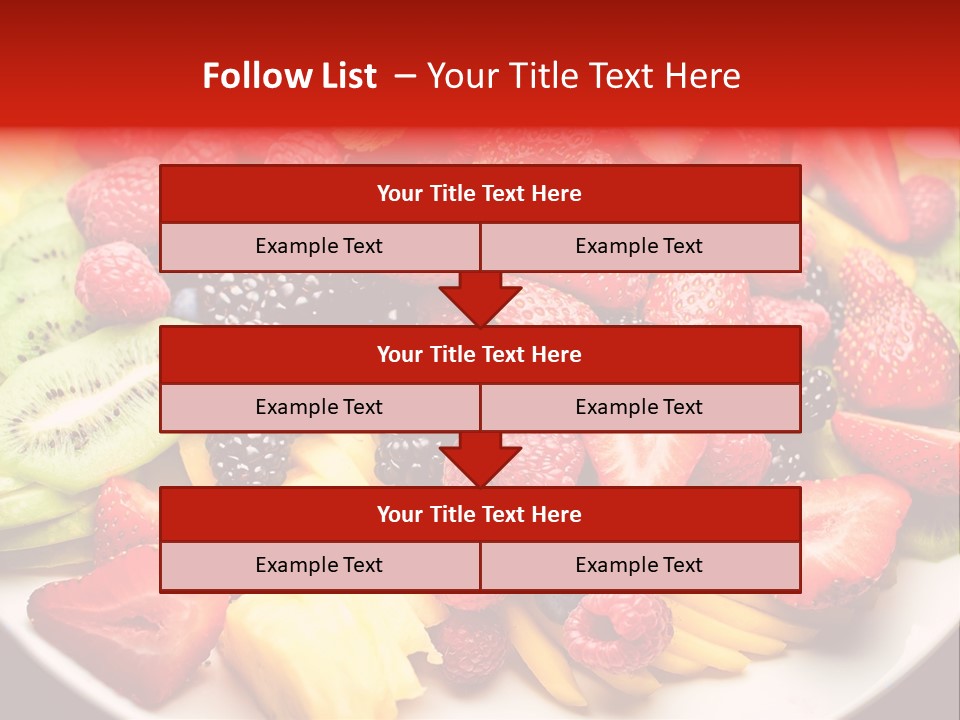 Organic Juice Leaf PowerPoint Template