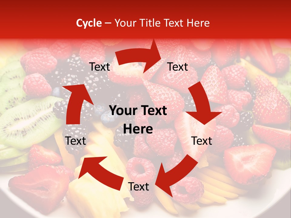Organic Juice Leaf PowerPoint Template