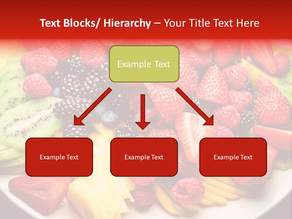 Organic Juice Leaf PowerPoint Template