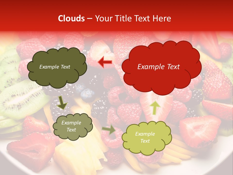 Organic Juice Leaf PowerPoint Template