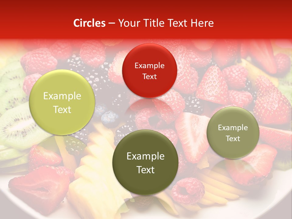 Organic Juice Leaf PowerPoint Template