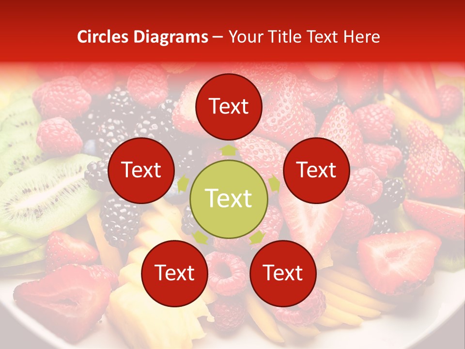 Organic Juice Leaf PowerPoint Template