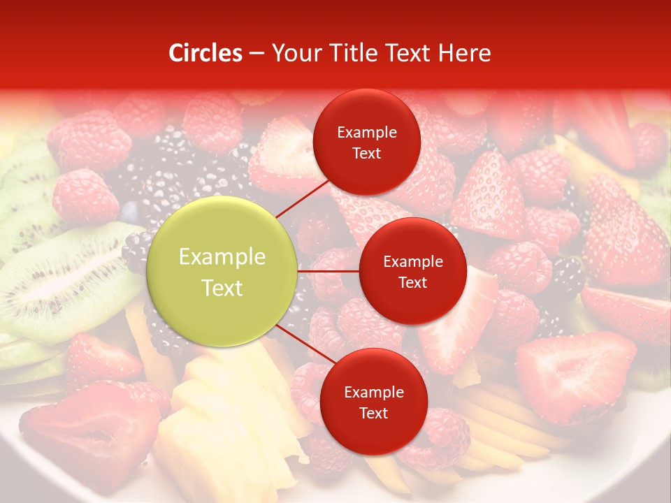 Organic Juice Leaf PowerPoint Template