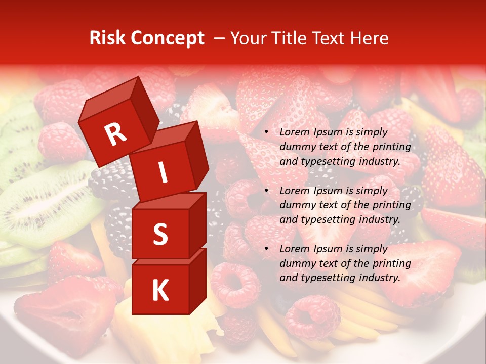 Organic Juice Leaf PowerPoint Template