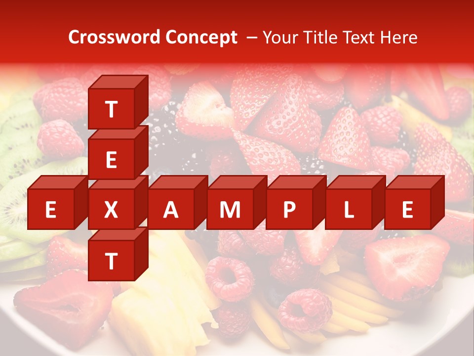 Organic Juice Leaf PowerPoint Template