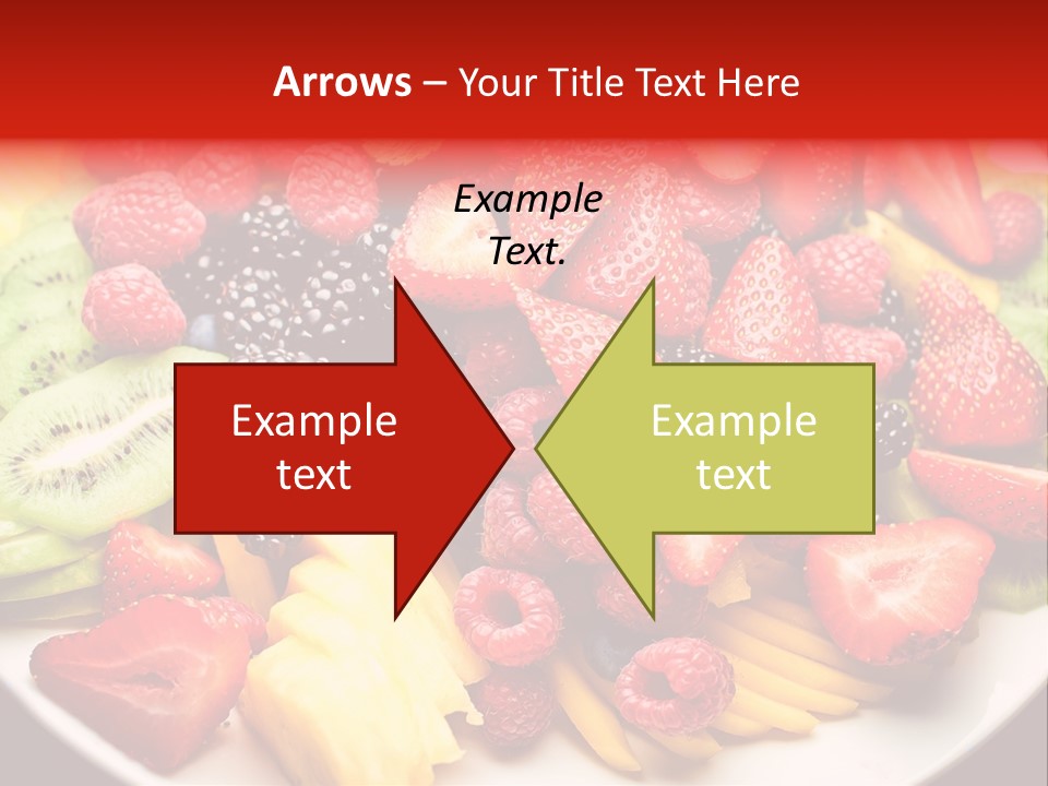 Organic Juice Leaf PowerPoint Template
