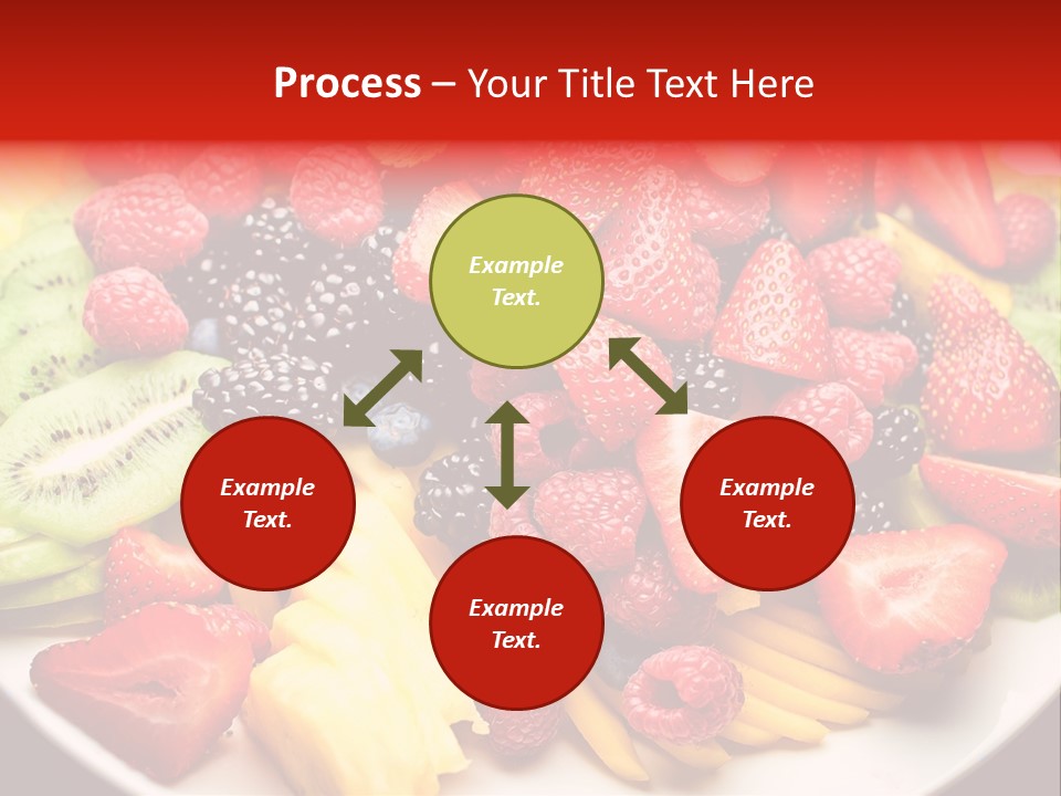 Organic Juice Leaf PowerPoint Template